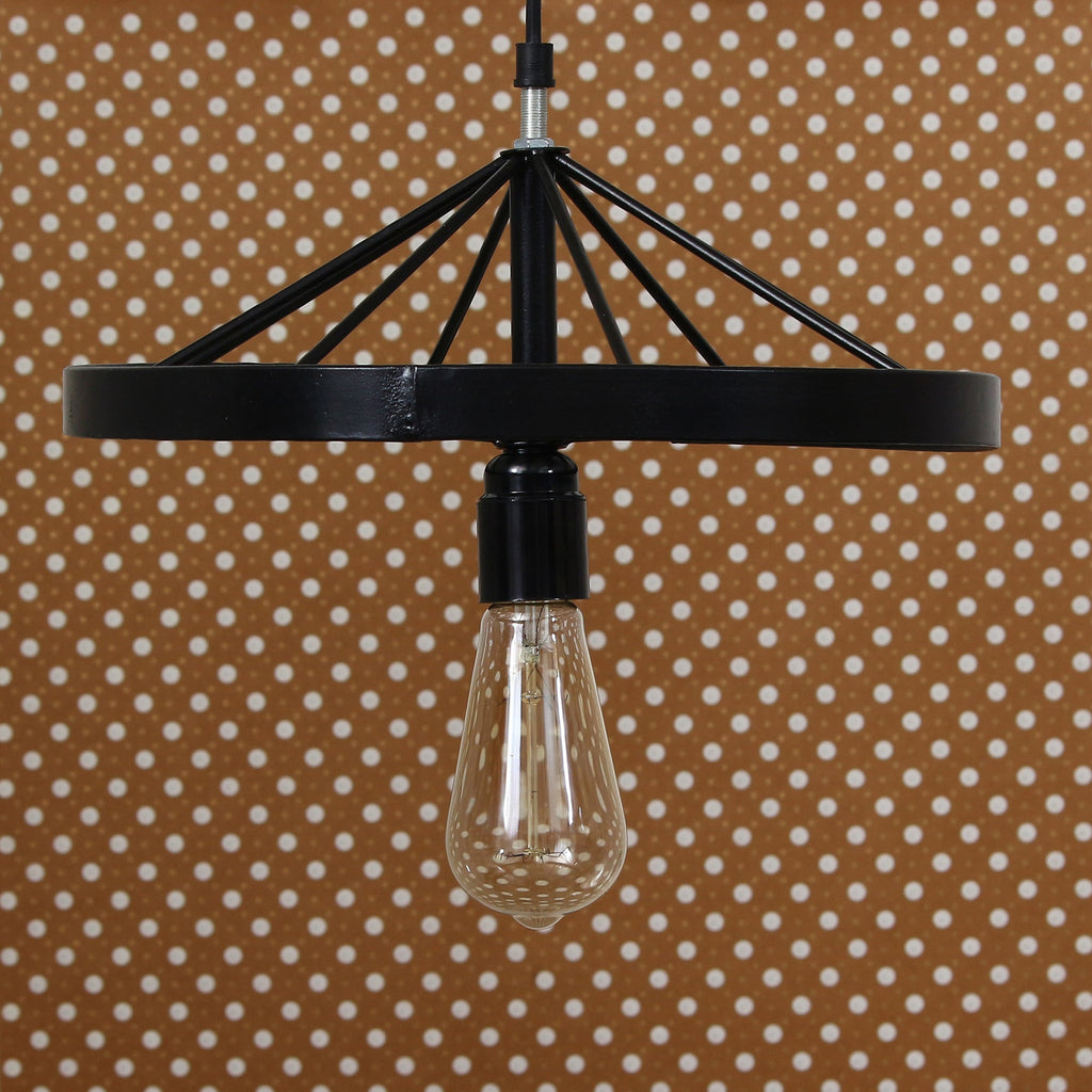 Black Decorative Pendant Light, Ceiling Hanging Lamp for Home/Living Room/Offices/Restaurants Kafalo