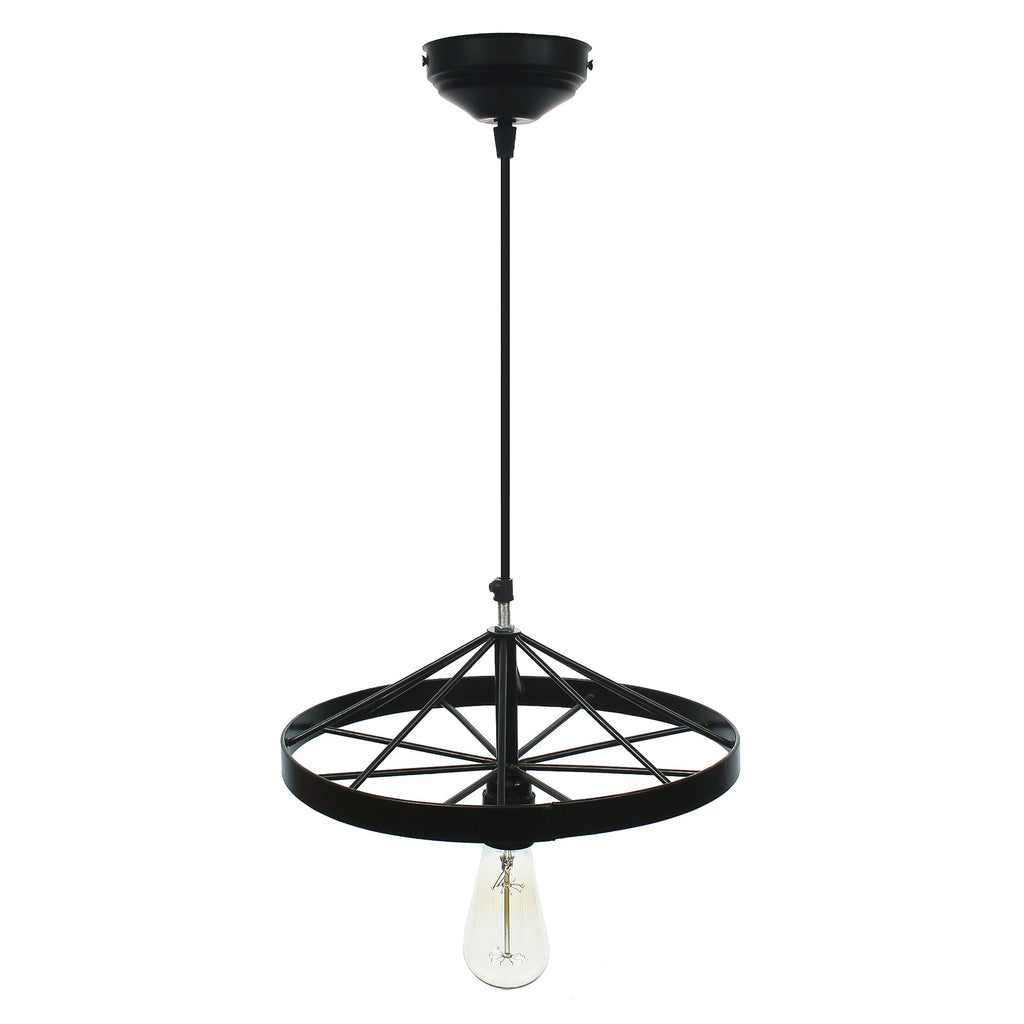 Black Decorative Pendant Light, Ceiling Hanging Lamp for Home/Living Room/Offices/Restaurants Kafalo