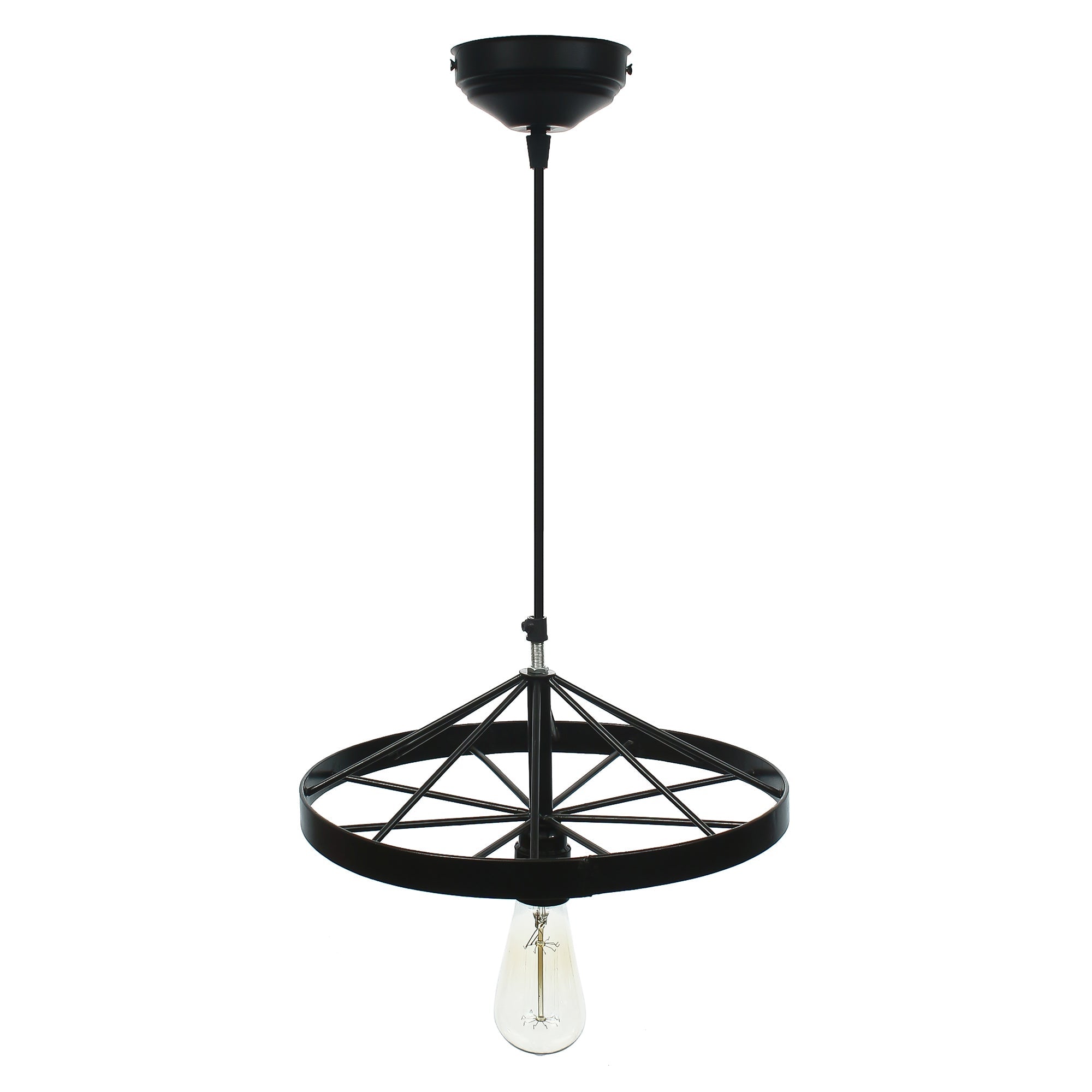 Black Decorative Pendant Light, Ceiling Hanging Lamp for Home/Living Room/Offices/Restaurants Kafalo