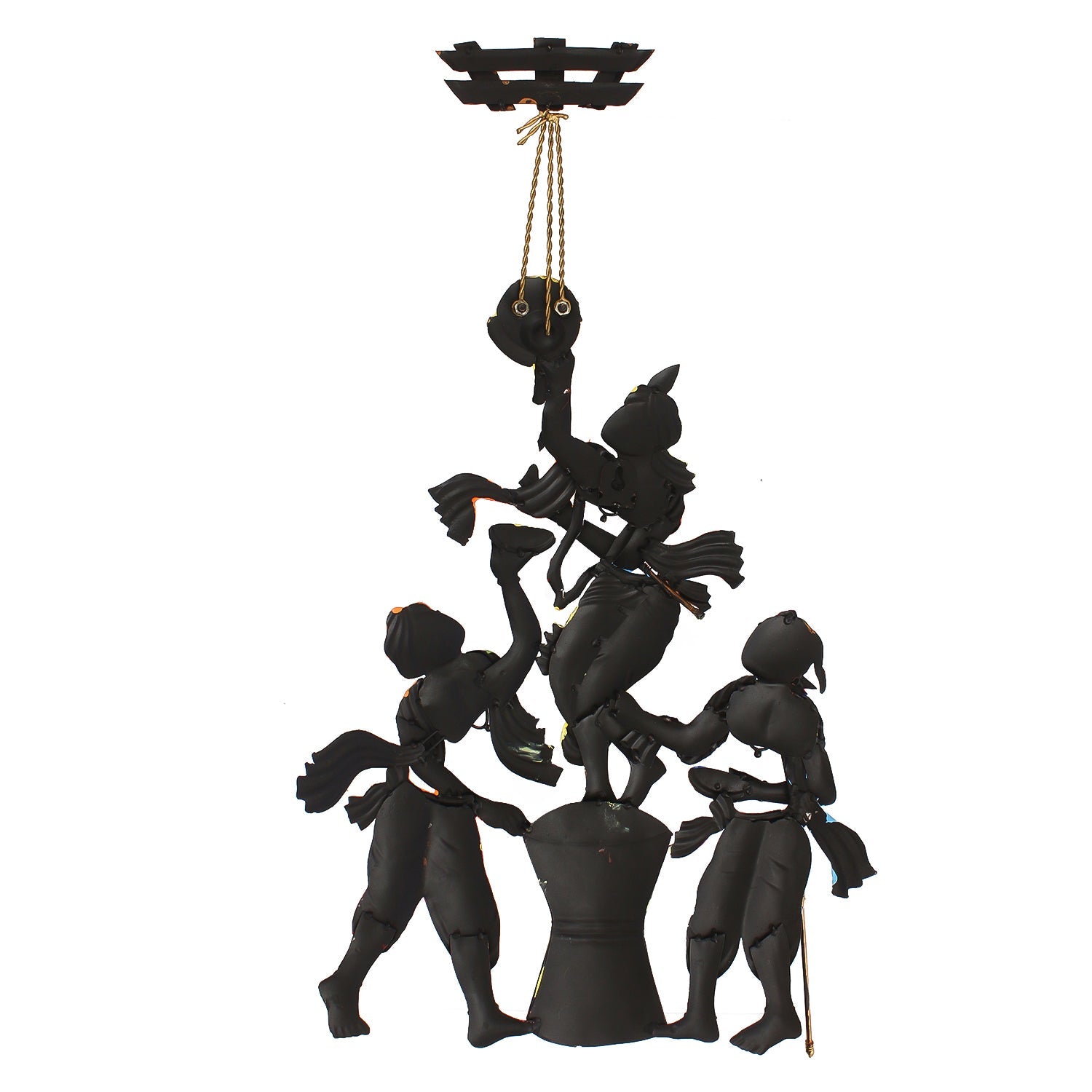Wall Hanging of Makhan Chor with Friends Kafalo