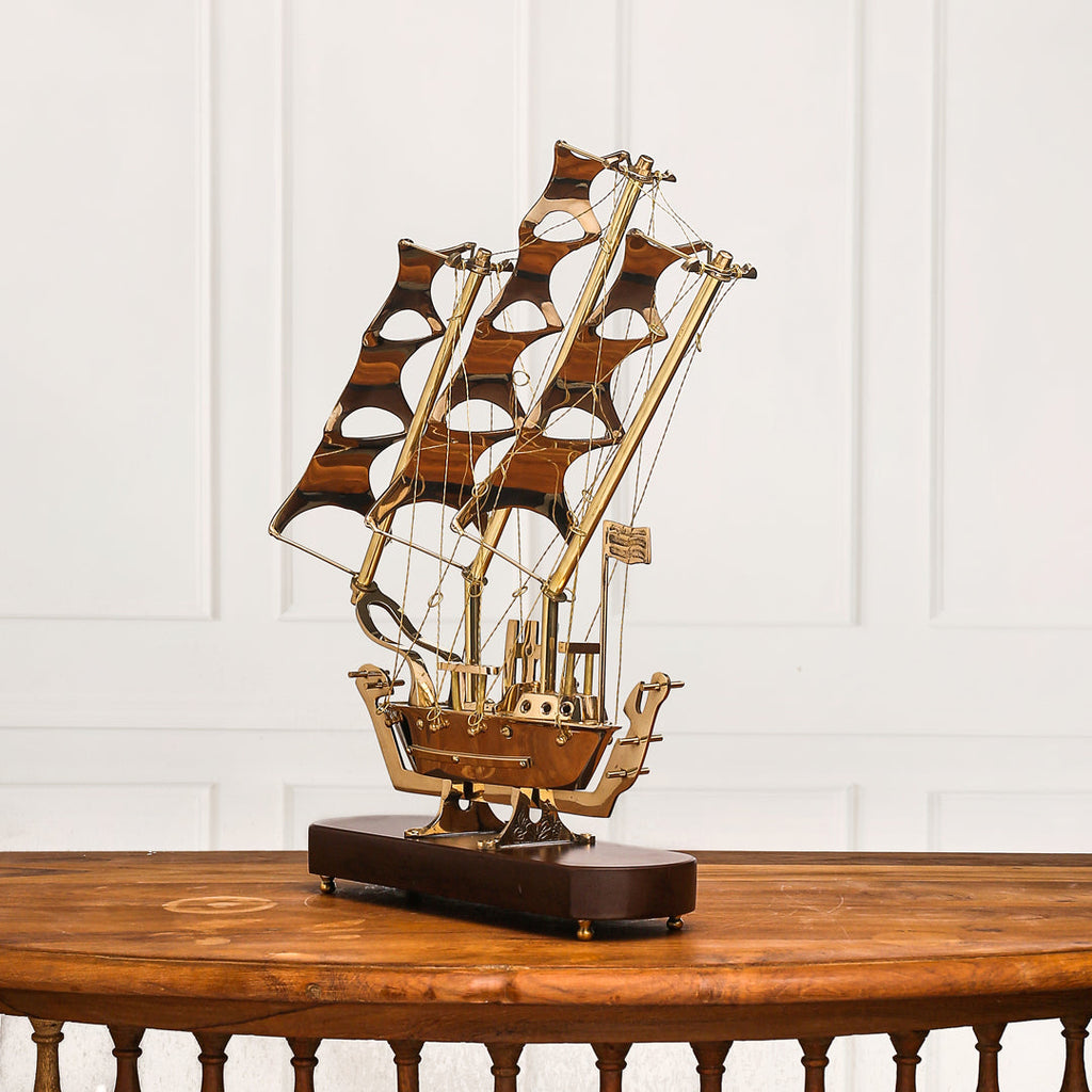 Brass Vintage Sailor'S Ship (14.5 Inch) Vedansh Craft