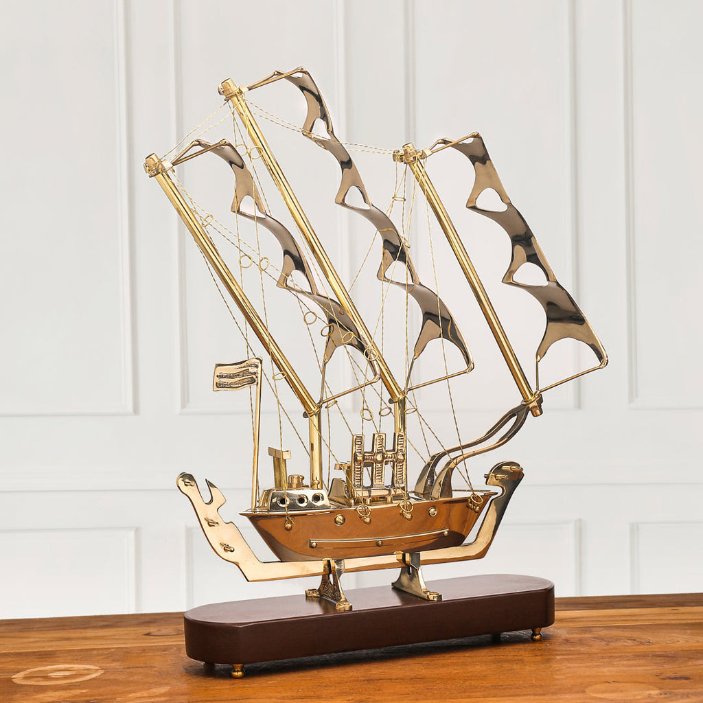 Brass Vintage Sailor'S Ship (14.5 Inch) Vedansh Craft