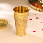 Brass Lassi Glass (5 Inch) Vedansh Craft