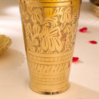 Brass Lassi Glass (5 Inch) Vedansh Craft