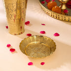 Brass Lassi Glass (5 Inch) Vedansh Craft