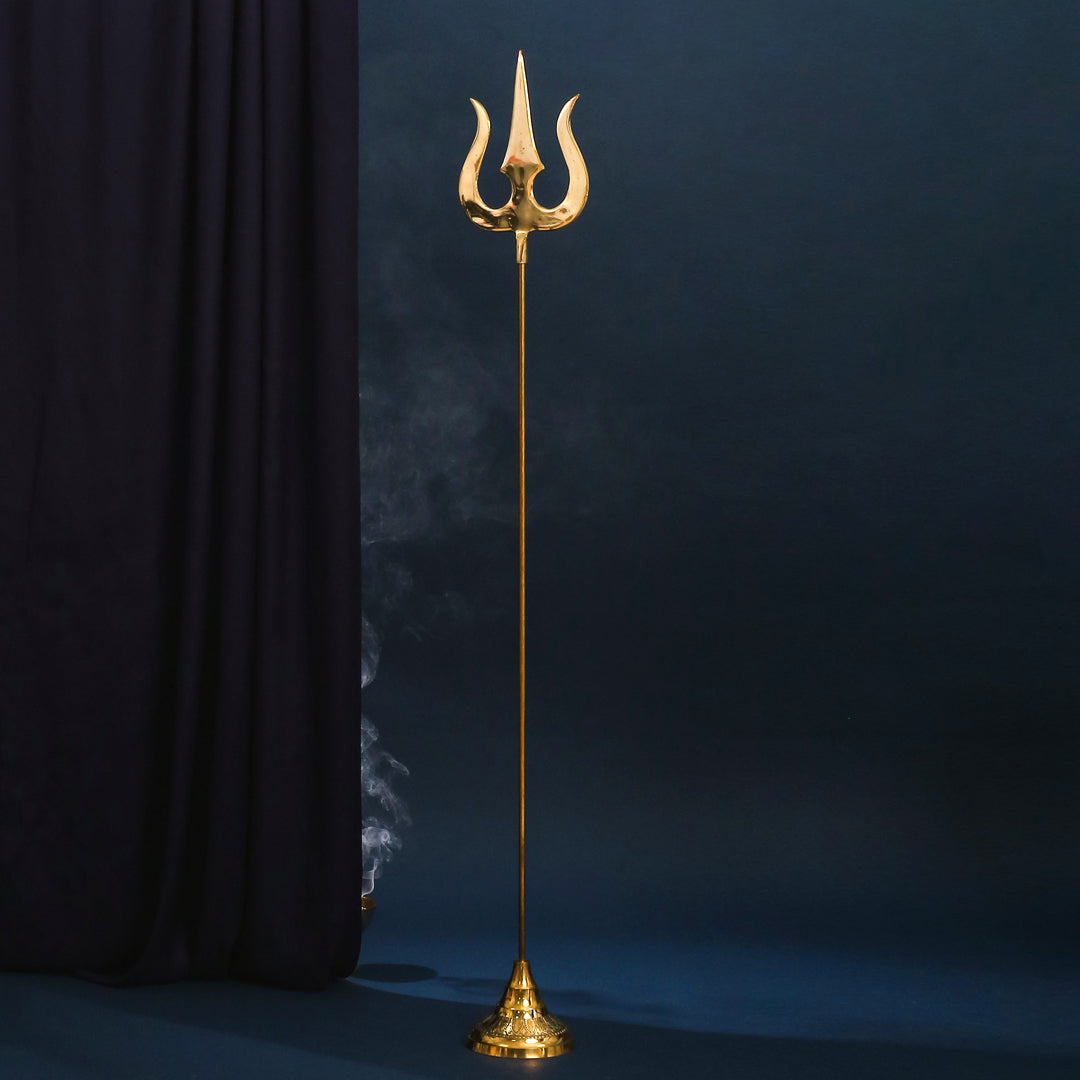 Brass Divine Trishul (41 Inch) Vedansh Craft