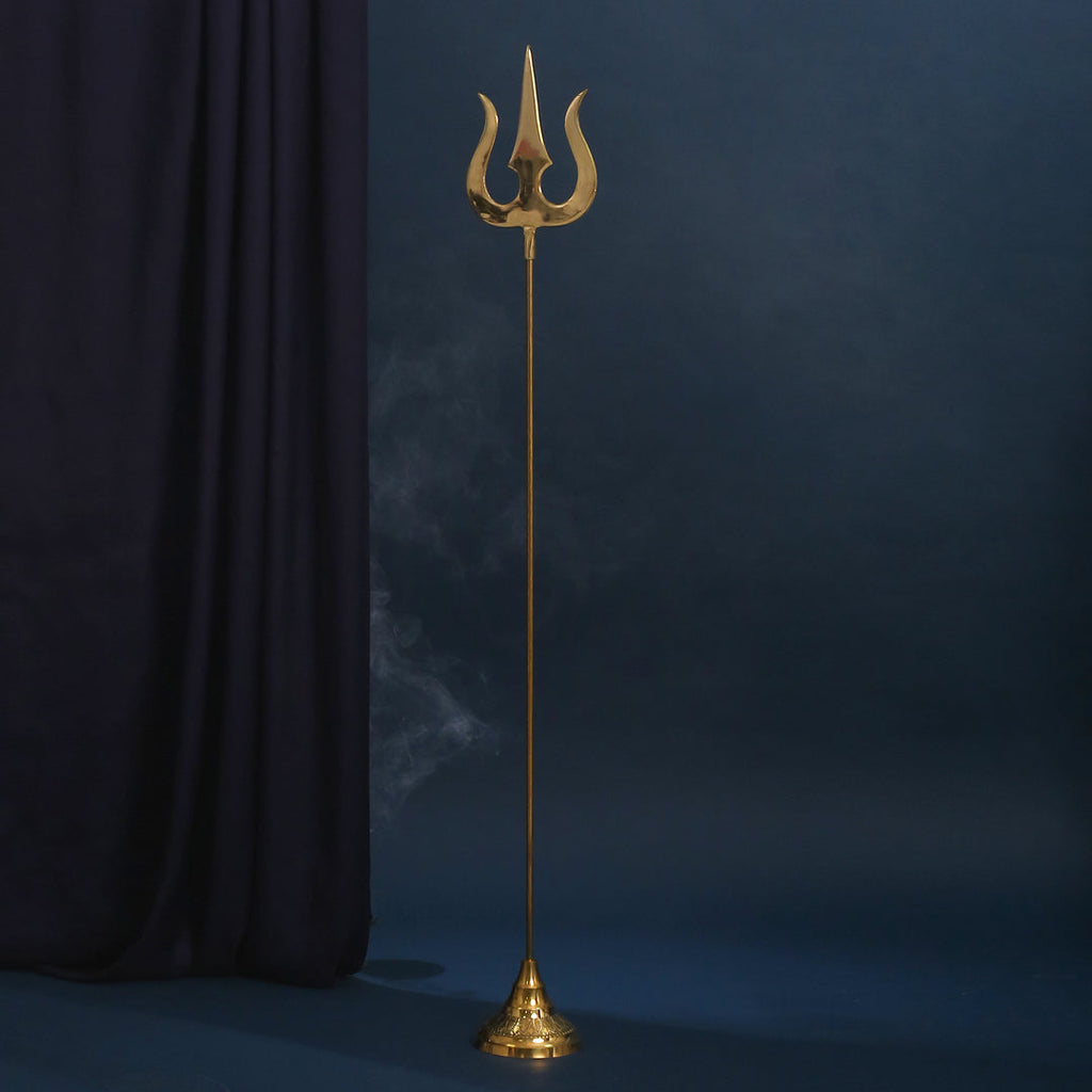 Brass Divine Trishul (41 Inch) Vedansh Craft