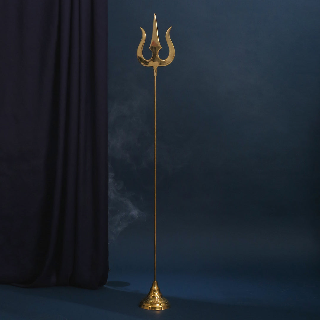 Brass Divine Trishul (41 Inch) Vedansh Craft