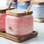 Pink Spice Jar Set Nestasia