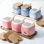 Pink Spice Jar Set Nestasia