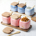 Pink Spice Jar Set Nestasia