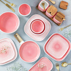 Pink Serving Bowl Nestasia