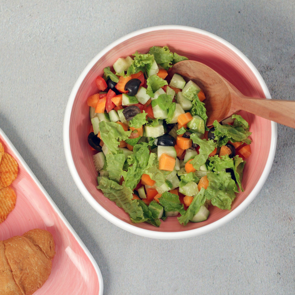 Pink Serving Bowl Nestasia