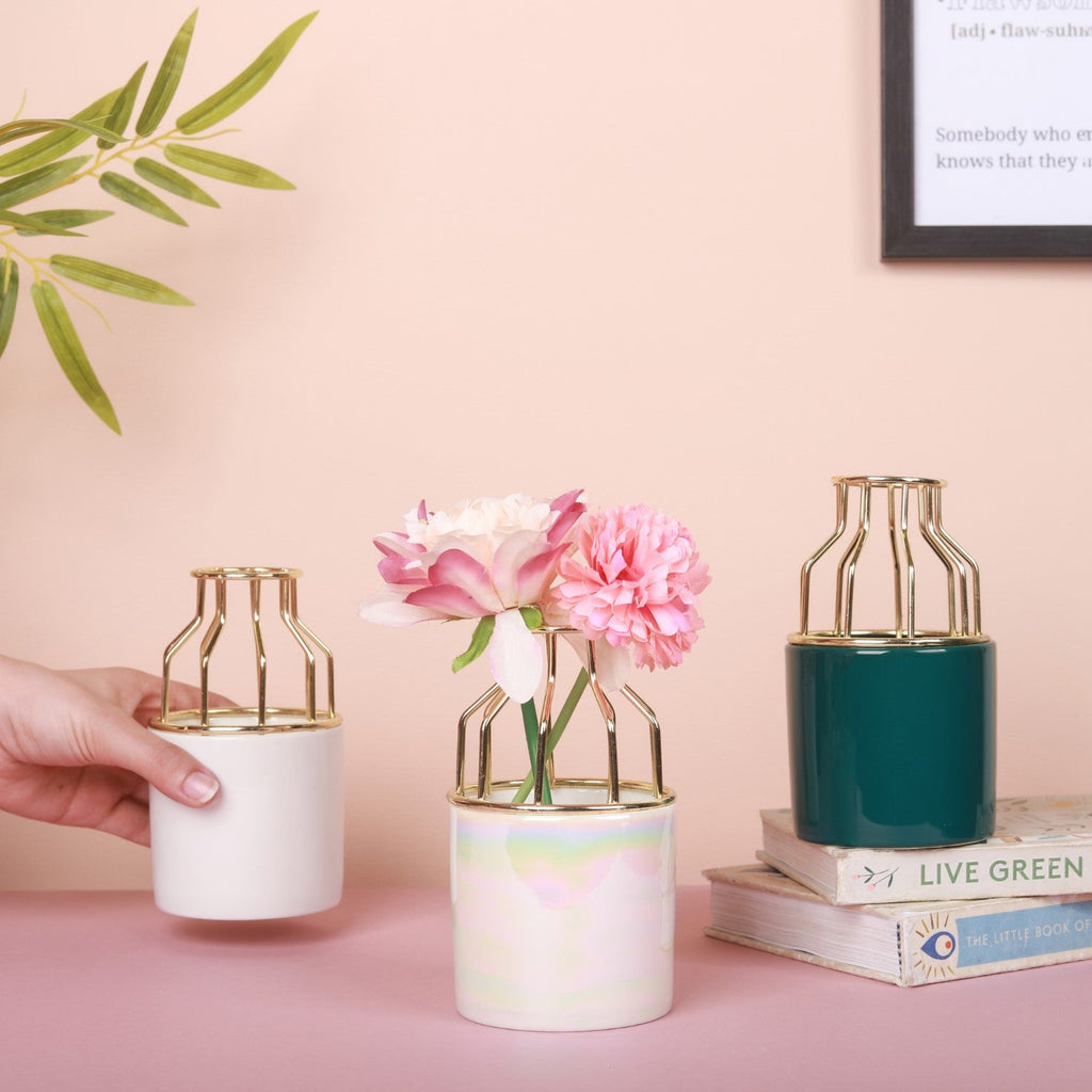 Medium Size Ceramic Pot for Plants Nestasia