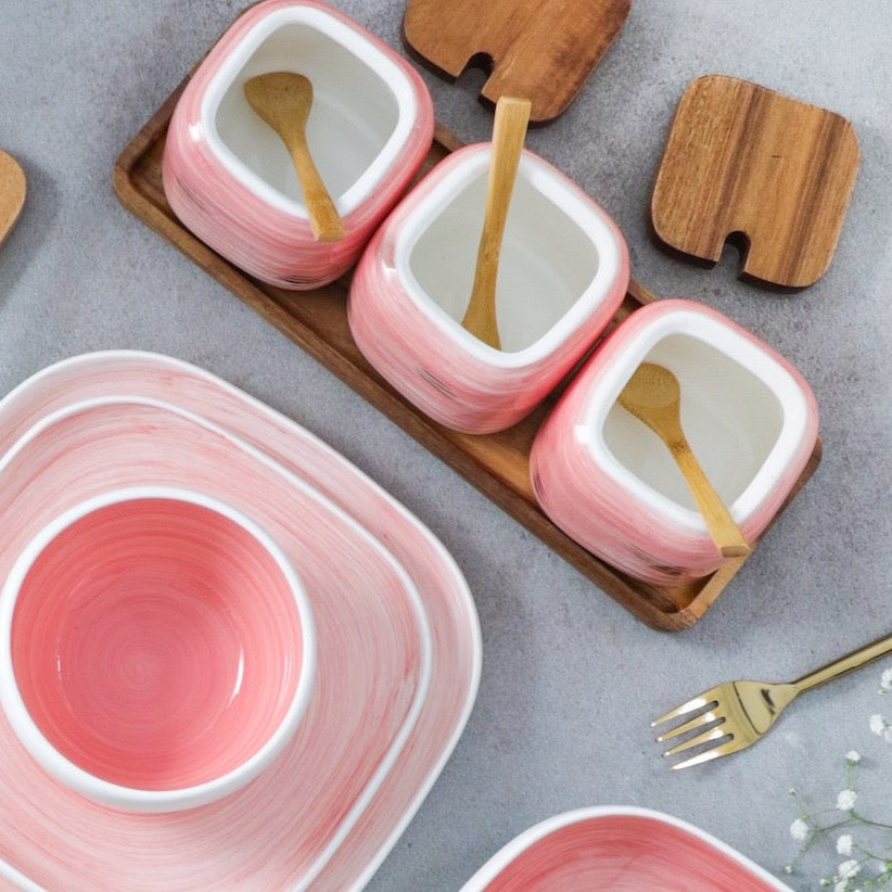 Pink Spice Jar Set Nestasia