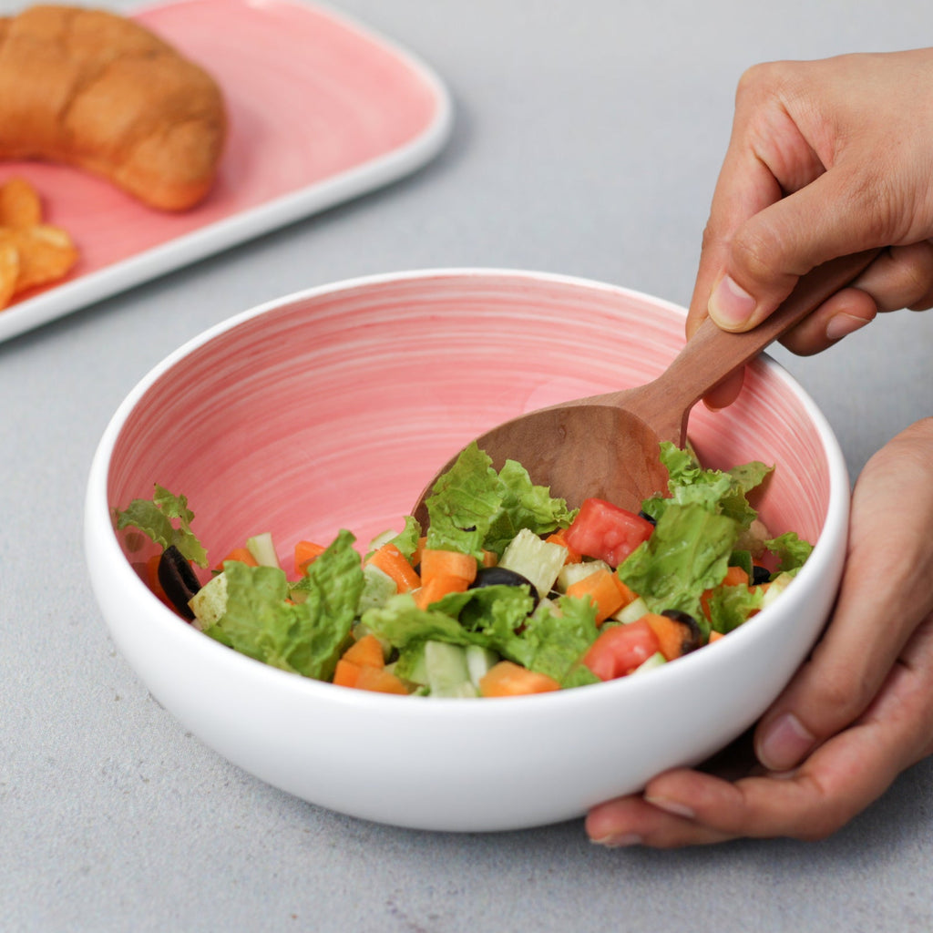 Pink Serving Bowl Nestasia