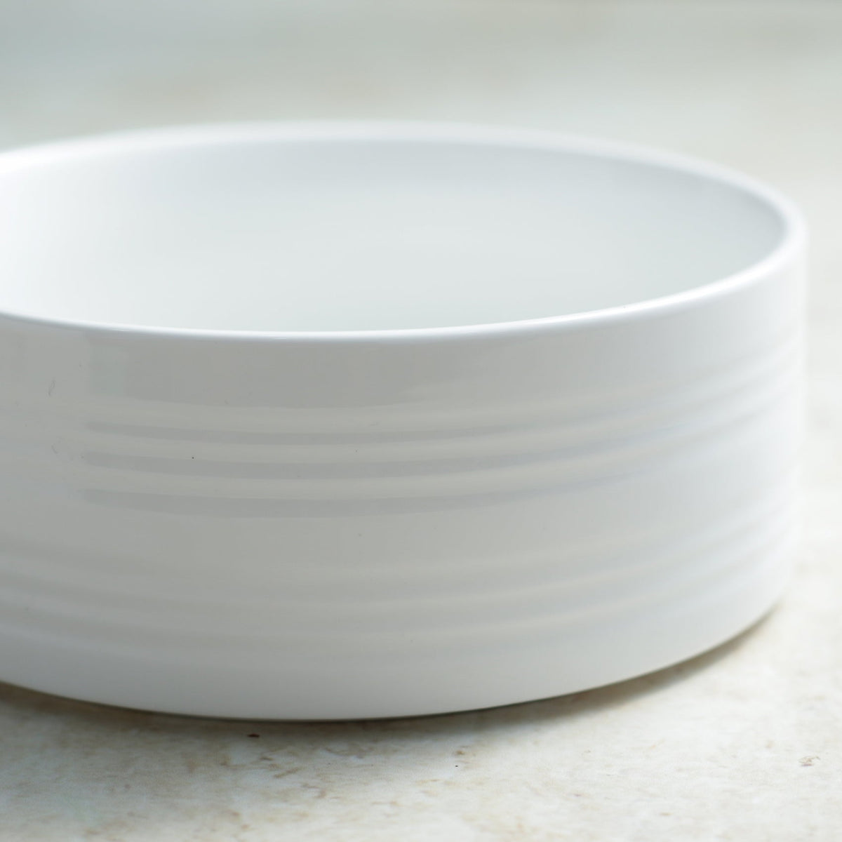 White Bowl with Handle Nestasia
