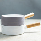 White Bowl with Handle Nestasia