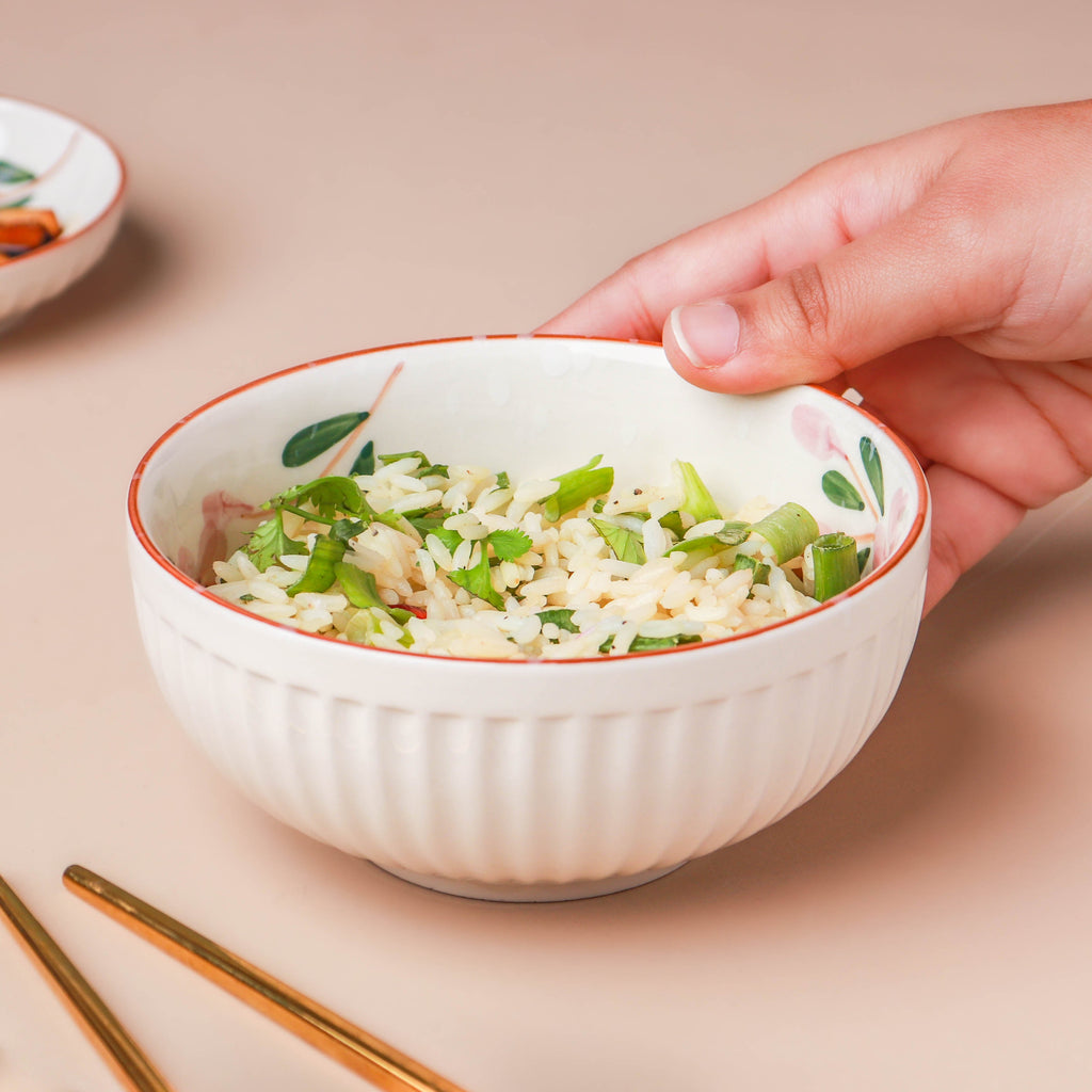 Sakura 21 Piece Snack Set For 6 Nestasia