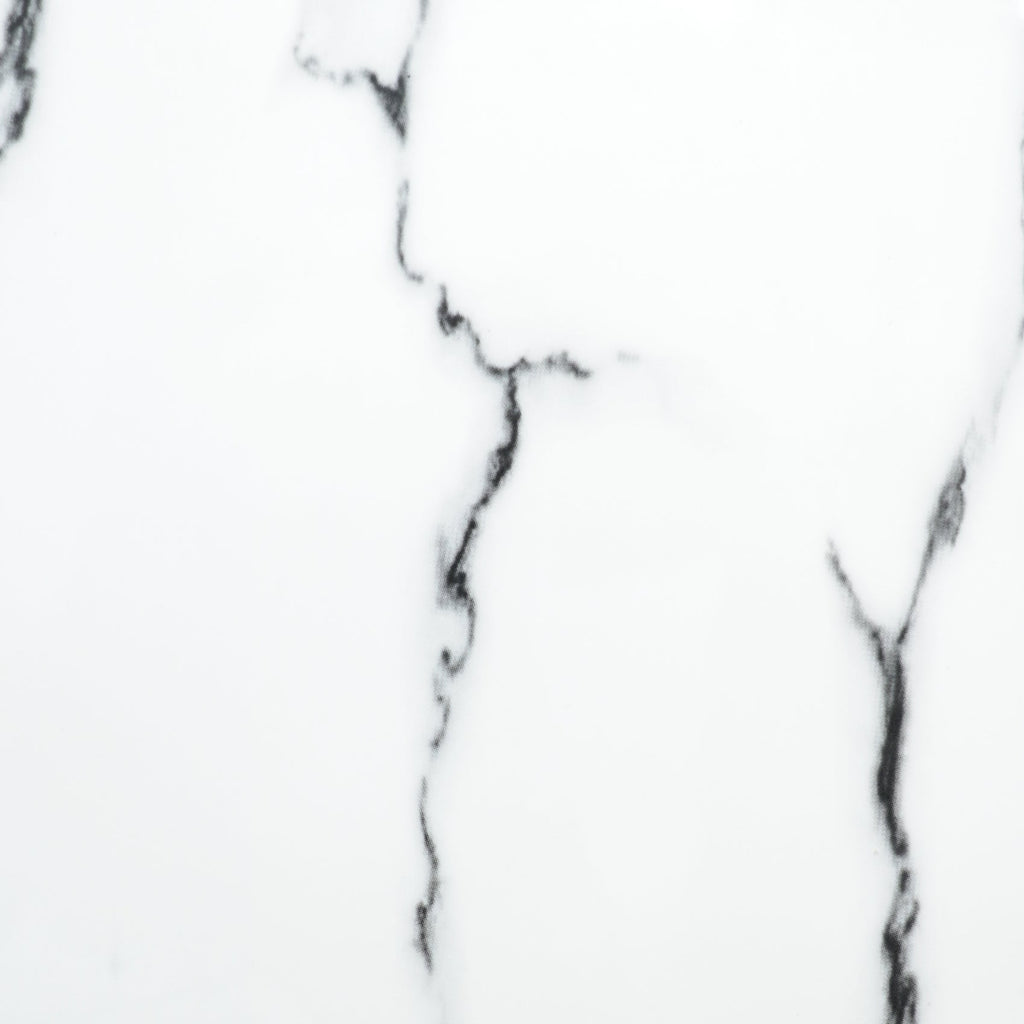 Rectangle Marble Platter White Nestasia