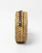 Stylish Bali Rattan Round Sling Bag for Casual, Festival, and Vacation Looks