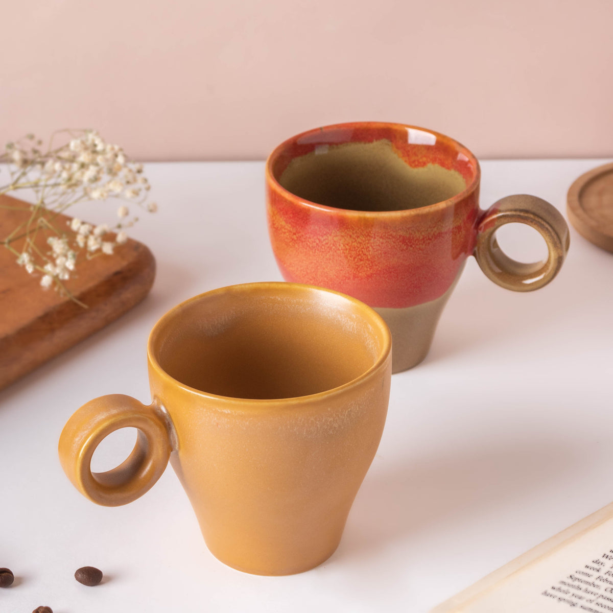 Beige Cappuccino Cup 200 ml Nestasia