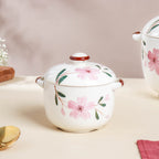 Sakura White Soup Pot Small Nestasia