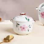 Sakura White Soup Pot Small Nestasia