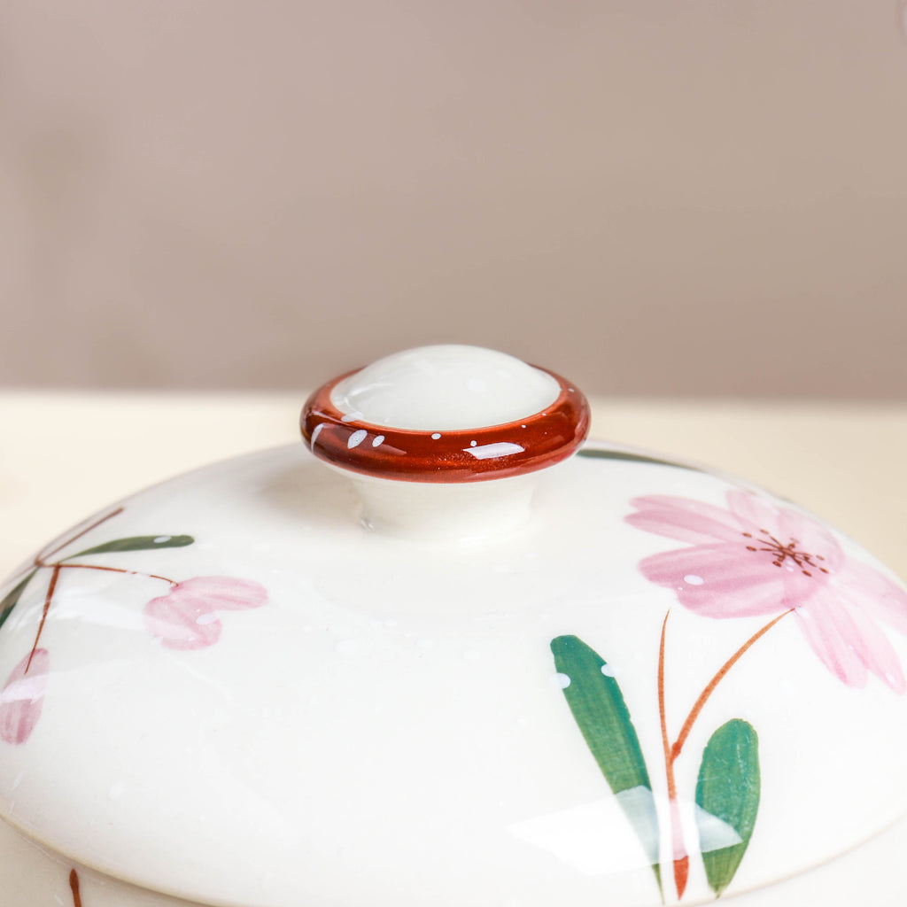 Sakura White Soup Pot Small Nestasia