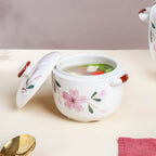 Sakura White Soup Pot Small Nestasia