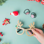Christmas Party Glasses And Hair Accessories Set Of 5 Nestasia