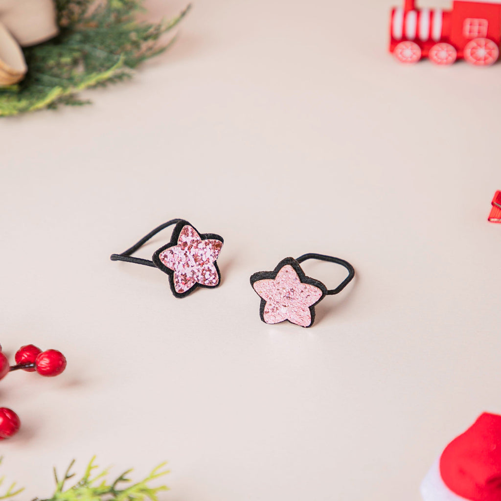 Merry Christmas Eye Frame and Hair Accessories Set of 5 Nestasia