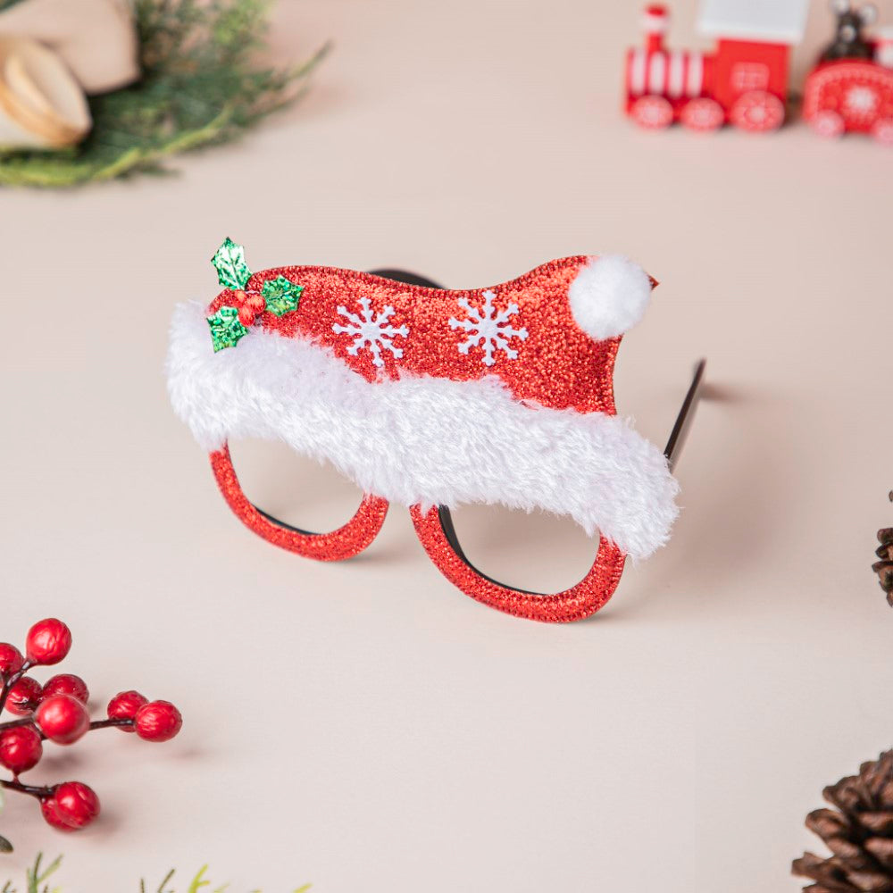Christmas Cap Glasses Set of 5 Nestasia