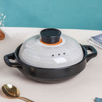 Willow Shallow Cooking Pot Ecru Nestasia