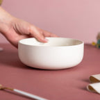 Blanca White Speckled Bowl 600ml Nestasia