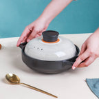Willow Shallow Cooking Pot Ecru Nestasia