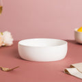 Serena Pearly White Round Serving Bowl 800 ml Nestasia