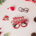 Merry Christmas Eye Frame and Hair Accessories Set of 5 Nestasia