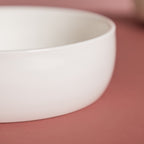 Serena Pearly White Round Serving Bowl 800 ml Nestasia