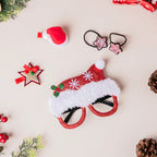 Christmas Cap Glasses Set of 5 Nestasia
