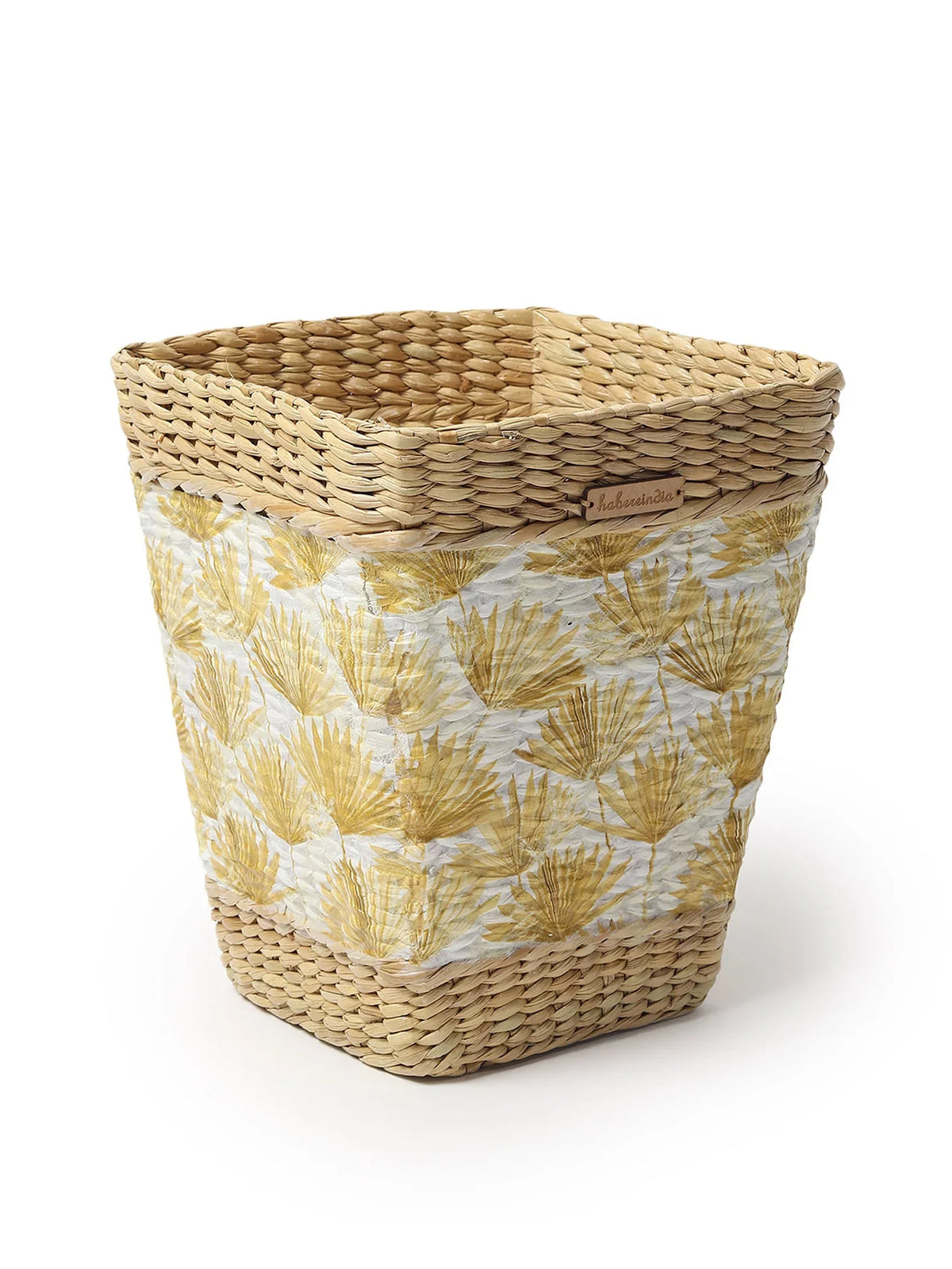 Seagrass Dustbin Basket for Home and Office Waste Management
