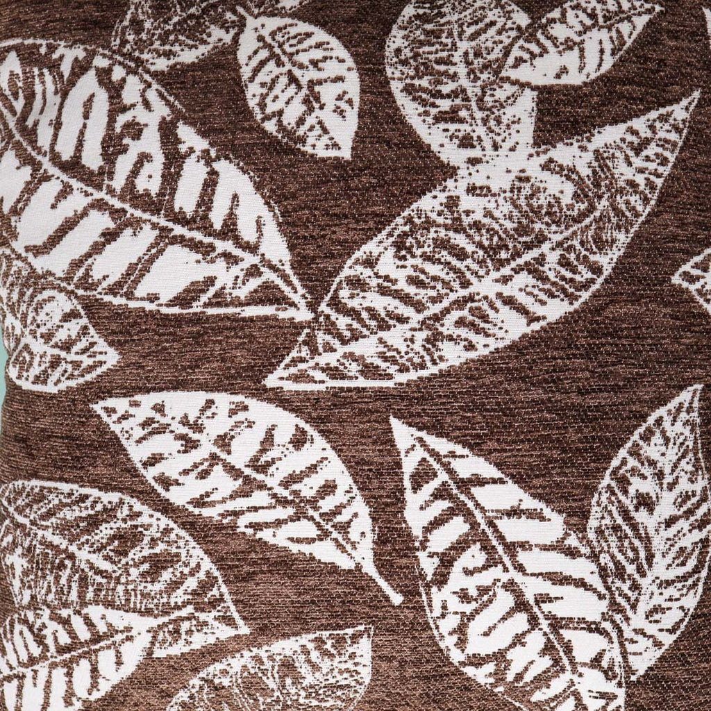 Leaf Cushion Cover Brown Nestasia