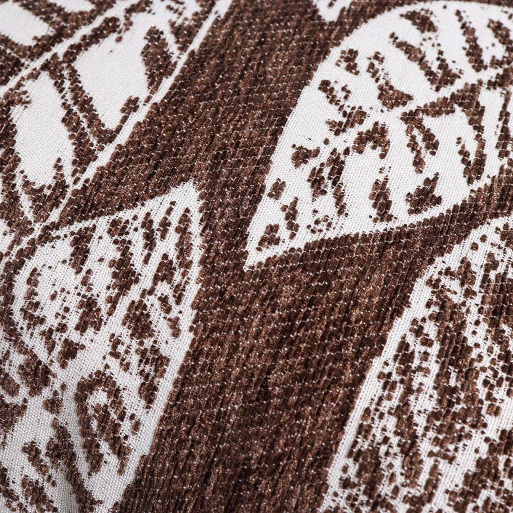 Leaf Cushion Cover Brown Nestasia