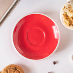 Glazed Ceramic Red Cup Set 150 ml Nestasia