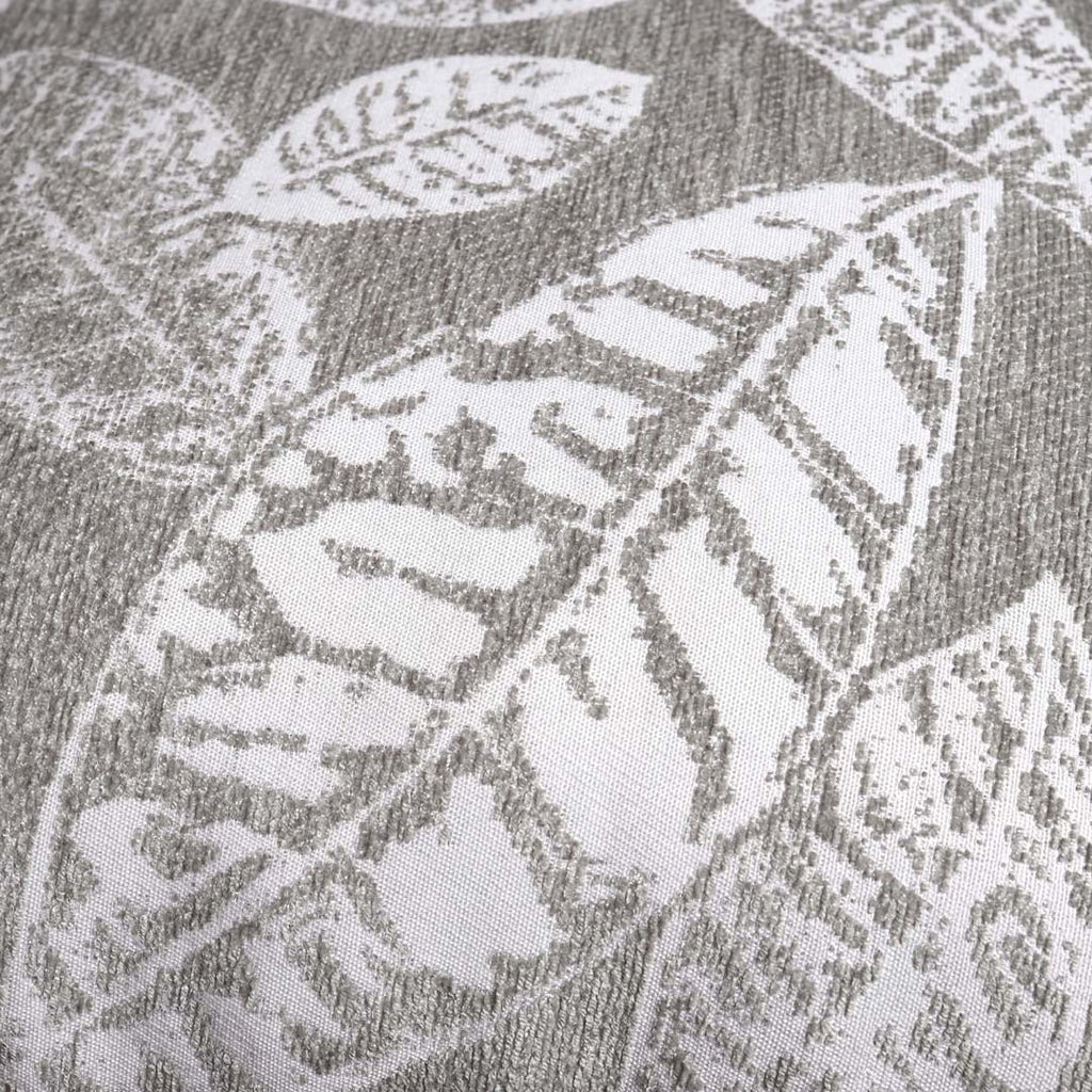 Leaf Cushion Cover Grey Nestasia