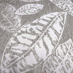Leaf Cushion Cover Grey Nestasia