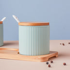 Pastel Spice Jar Set of 3 Nestasia