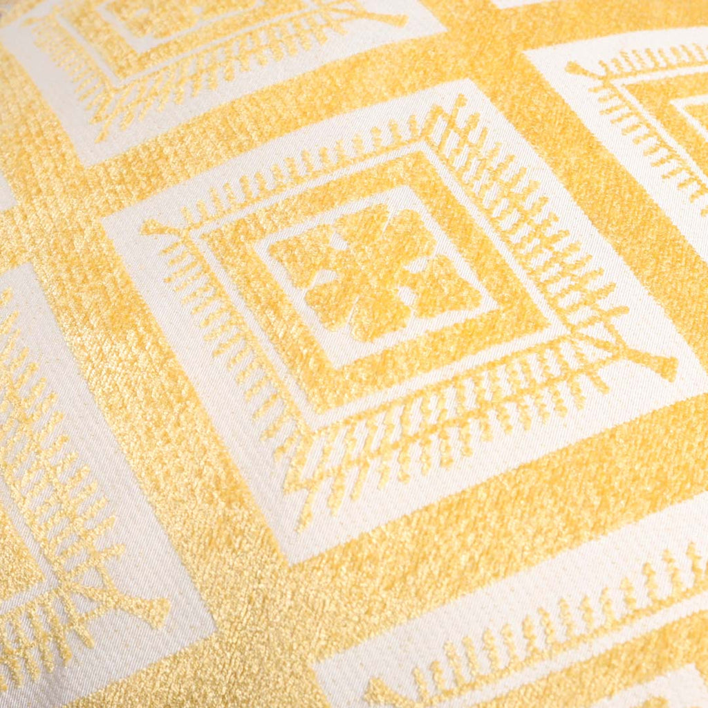 Yellow Chair Cushion Cover Nestasia