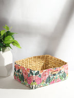 Natural Seagrass Organiser Basket for Everyday Home and Office Organization