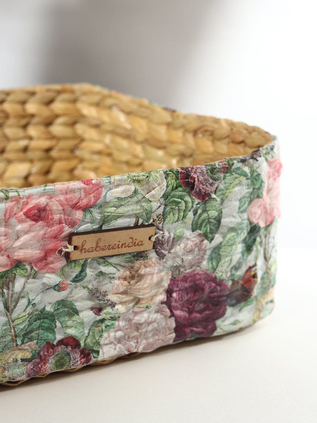 Handwoven Seagrass Organiser Tray for Desk, Vanity, and Home Storage